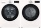 LG 5 Cu. Ft. Alpine White Front Load Washer and Dryer-0