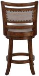 New Classic® Home Furnishings Aberdeen Brown Swivel Counter Stool-3