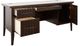 Legends Home Radiance Mocha/Rosewood Executive Desk-4