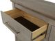 International Furniture Direct Ridge Light Gray Dresser-4
