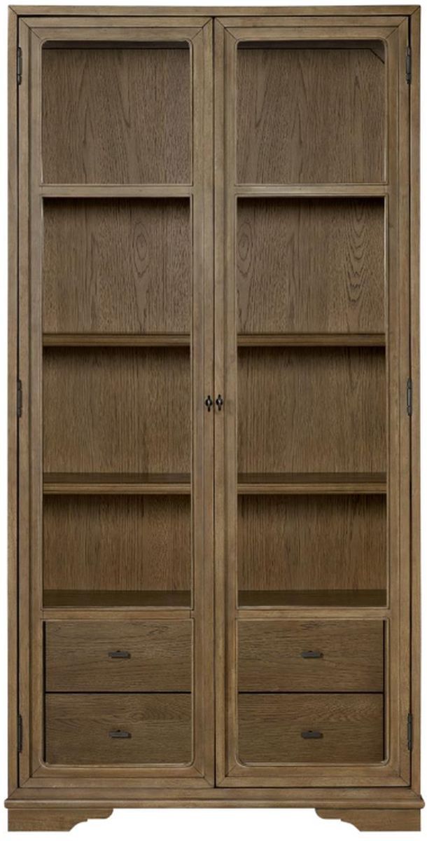Bernards Tarrington Almond Display Cabinet-2