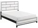 Homelegance® Davi White Eastern King Panel Bed-0