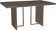 Amisco Customizable Zoel Thermo Fused Laminate Rectangular Dining Table Top with Metal Base-2