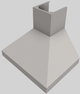 Vent-A-Hood® 36" Stainless Steel Euro-Style Wall Mounted Range Hood-5