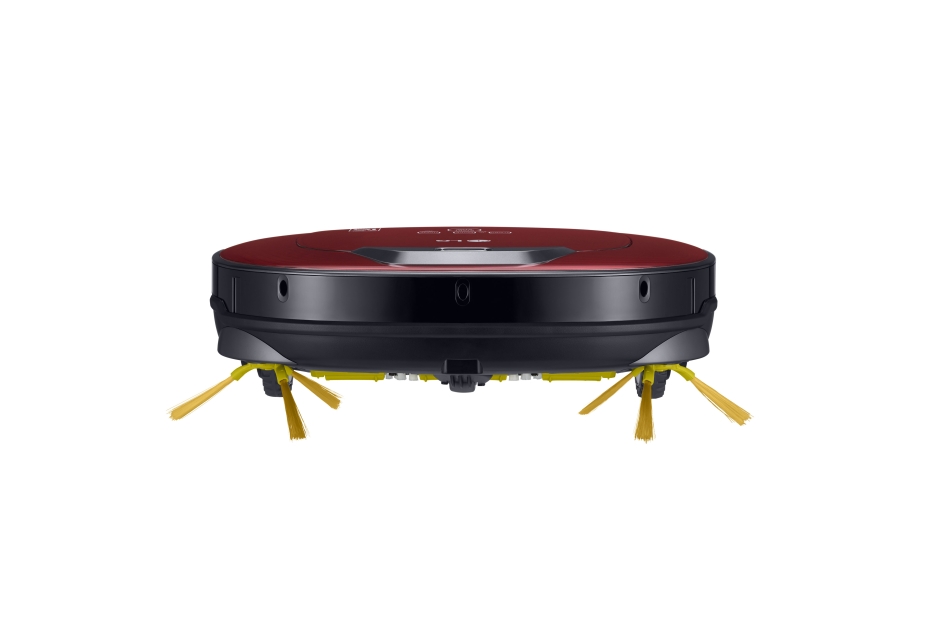 LG Hom-Bot Square Robotic Vacuum-Ruby Red | Gerhard's Appliances