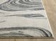 KAS Rugs Hue Ivory Marbled Stone 5'x8' Area Rug-1