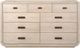 Magnussen Home® Sunset Cove Sanibel Brown Drawer Dresser with Levelers-1