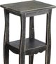 Sunny Designs™ Marina Black Sand End Table with Lower Shelf-3
