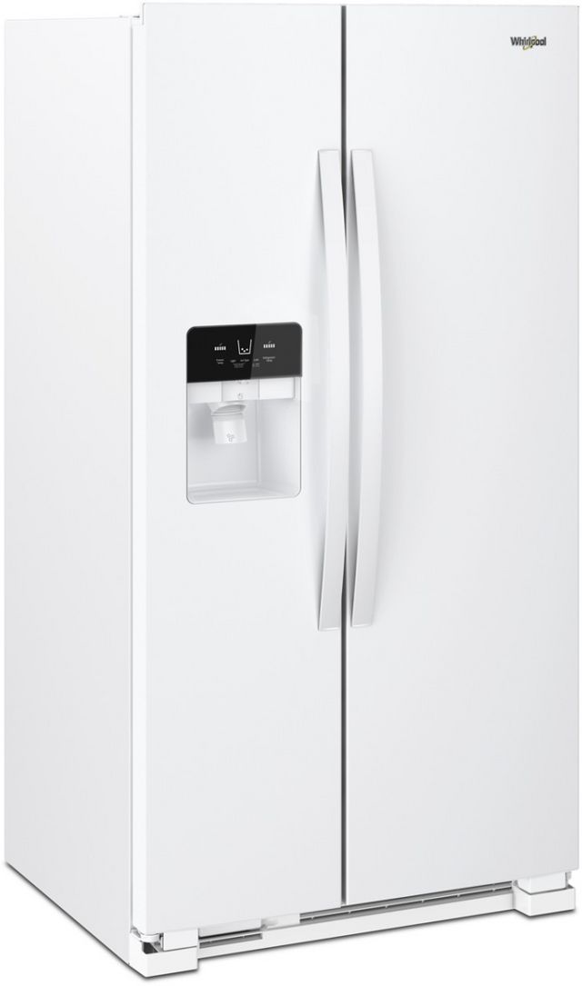 Whirlpool® 36 in. 24.6 Cu. Ft. White Side-by-Side Refrigerator-2