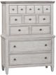 Liberty Furniture Heartland 4-Piece Antique White Queen Panel Bedroom Set with Chest-4