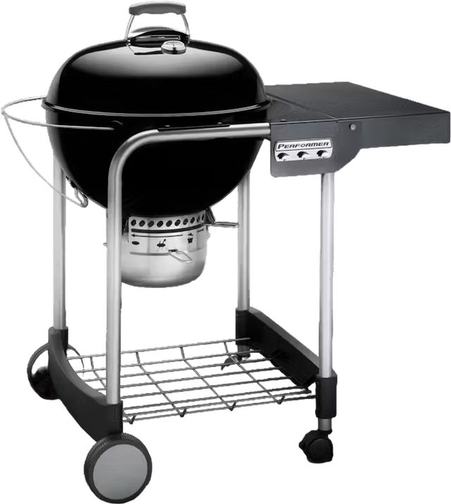 Weber® Performer® Series 42" Black Freestanding Charcoal Grill-2