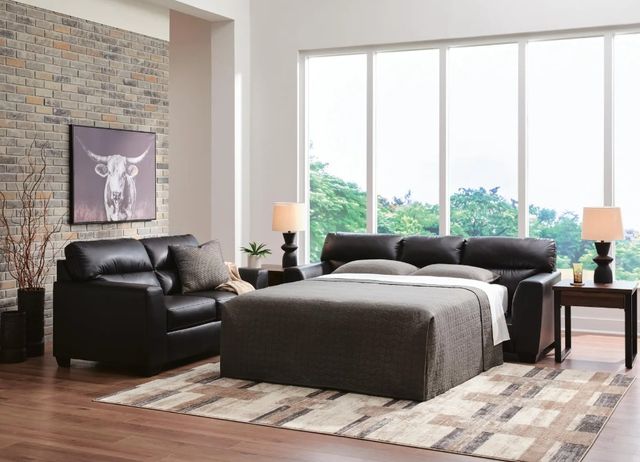 Signature Design by Ashley® Glennbre Midnight Queen Sofa Sleeper-1