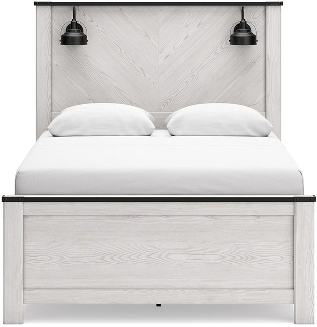 Signature Design by Ashley® Schoenberg White Queen Panel Bed-3