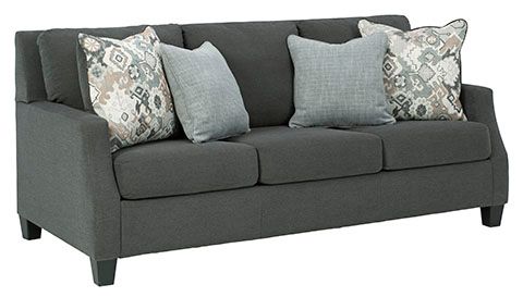 Signature Design by Ashley® Bayonne Charcoal Sofa-0