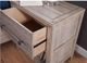 American Woodcrafters 2810 Aurora Whitewash Nightstand-1