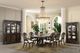 Furniture of America® Promenade 7-Piece Dark Brown Dining Table Set-0