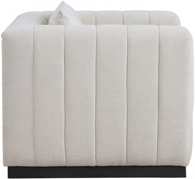 Meridian Furniture Lucia Beige/Black Chair-3