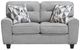 Homelegance® Bennett Gray Loveseat-2