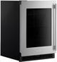 Kitchenaid® 24" 5.2 Cu Ft. Stainless Steel Under the Counter Refrigerator With Glass Door-3