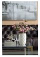 A & B Home Pink Faux Apple Blossom Stem-1