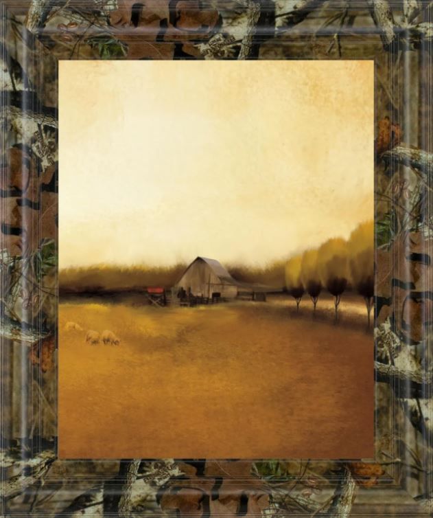 Classy Art Brown Rural Landscape I by Venter, T Wall Art-0