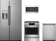Café™ 4 Piece Kitchen Package-Stainless Steel-0