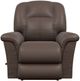 La-Z-Boy® Jasper Dark Brown Leather Manual Rocking Recliner-1