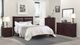 Mazin Furniture Seabright Cherry Mirror-1