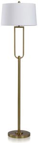 StyleCraft Dann Foley Lifestyle Polished Brass Floor Lamp-0