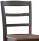 John Thomas Furniture® Dining Essentials Madrid Coal/Hickory Counter Stool-1