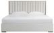 Riverside Furniture Pasadena White Queen Upholstered Bed-0