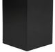 Crown Mark Sebastian Gray Stone Top Counter Dining Table with Black Base-3