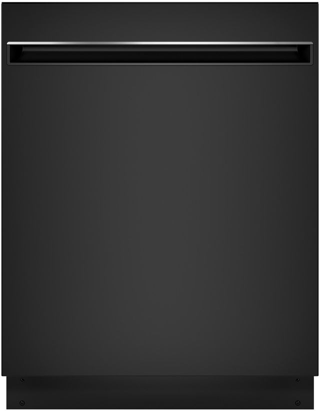 GE® 24" Black on Black Built-In Dishwasher-0