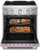 KitchenAid® Commercial Style 30" Wildflower Pro Style Dual Fuel Range with No Preheat Air Fry Mode -1