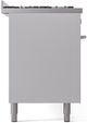 Ilve® Professional Plus II 60" White Pro Style Dual Fuel Range-3