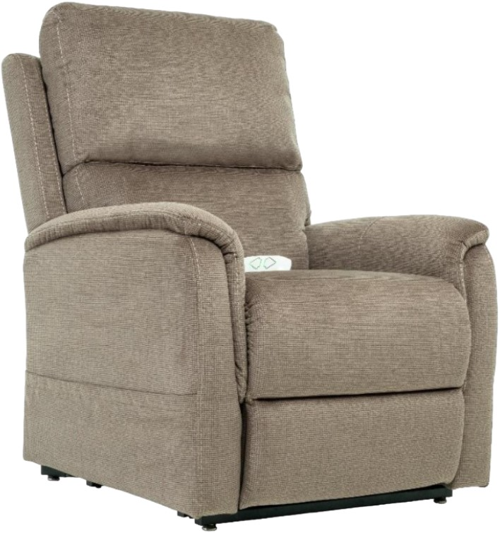 Mega Motion Burbank Taupe Power Lift Recliner
