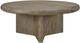 Bernards Pagosa Beige Round Cocktail Table-2