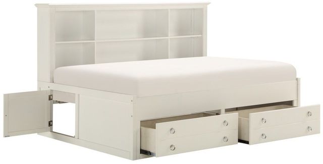 Homelegance® Meghan White Twin Lounge Storage Youth Bed-2