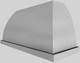 Vent-A-Hood® Designer Series 60" Stainless Steel Wall Mounted Range Hood-2