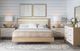 Legacy Classic Biscayne Alabaster/Malabar King Upholstered Panel Bed-1