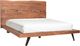 Moe's Home Collection Madagascar Brown Queen Platform Bed-4