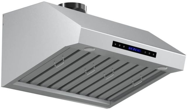 FORNO® Palazzo Alta Qualita 30" Stainless Steel Wall Mounted Range Hood-1