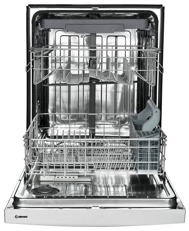 Element® 24" Stainless Steel Front Control Built-In Dishwasher-1