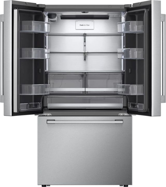 LG Studio 36 in. 26.5 Cu. Ft. PrintProof™ Stainless Steel Counter Depth French Door Refrigerator-3