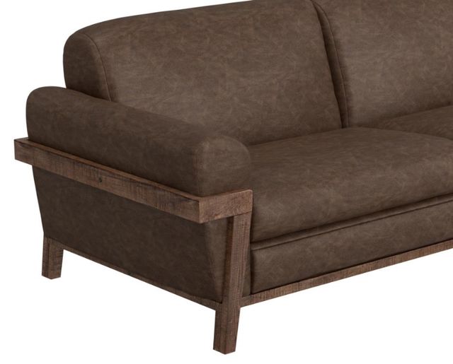 International Furniture Direct Loft Brown 95" Sofa-3