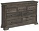 Elements International Park Ridge 4-Piece Charcoal Queen Storage Sleigh Bedroom Set-2