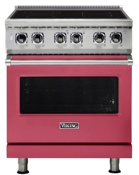Viking® 5 Series 30'' Valentine Pro Style Electric Range-0