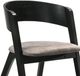 Armen Living Jackie Black Ash Dining Accent Chairs-4