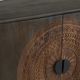 Crestview Collection Sienna Brown 4-Door Sideboard-4