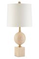 Currey & Company Adorno Natural/Beige/Antique Table Lamp-1